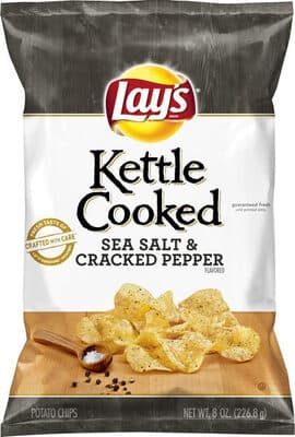 Kettle cooked potato chips