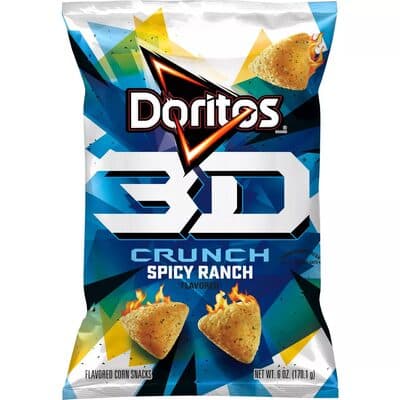 3D crunch spicy ranch