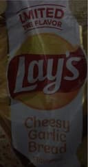 Cheesy Garlic Bread Potato Chips