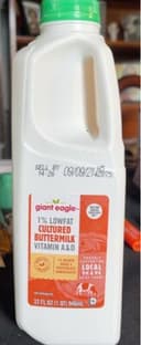 1% lowfat cultured buttermilk