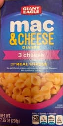 3 Cheese Mac & Cheese Dinner