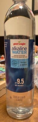Alkaline water
