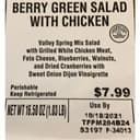 Berry Green Salad with Chicken