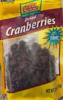 Dried cranberries