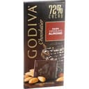 Godiva, chocolatier, 72% cacao dark chocolate, almond