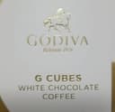 G cubes white chocolate coffee