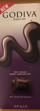 Chocolat noir 72%