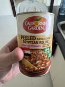Fava beans peeled egyptian arabian