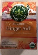 Organic Ginger Aid Herbal Tea