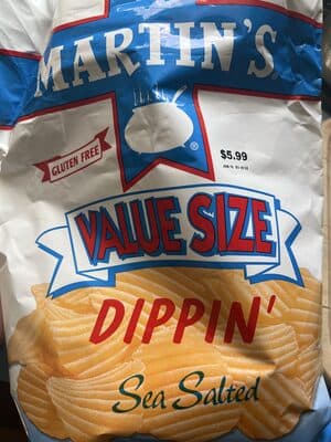 Dippin’ Sea Salted Potato Chips