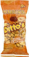 Ditto's corn puffs buttery caramel flavored