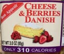 Cheese & Berries Danish