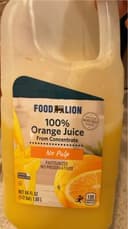 100% Orange Juice