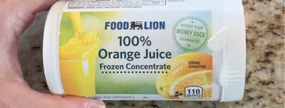 100% Orange Juice