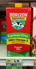 Lactose free DHA Omega 3 Milk