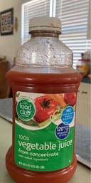 Vegetable Juice
