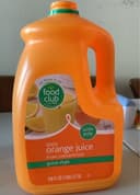 Grove style 100% orange juice from concentrate with pulp