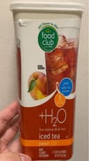 + H2O low calorie drink mix Iced Tea