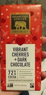 Vibrant Cherries + Dark Chocolate (Puffin Vday)