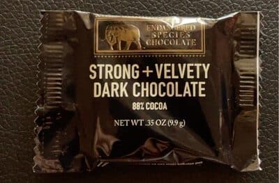 Dark Chocolate Squares With 88% Cocoa (Black Panther)