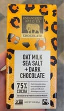 Oat Milk & Sea Salt Dark Chocolate