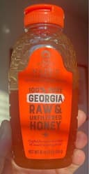 100% Pure Georgia Raw & Unfiltered Honey