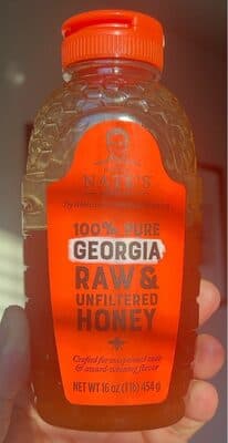 100% Pure Georgia Raw & Unfiltered Honey