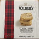 Sticky toffee shortbread