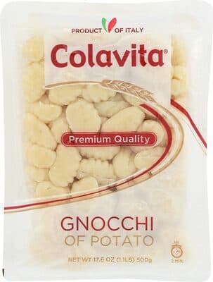 Gnocchi with potatoes