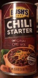 Bush's mild original chili mix starter
