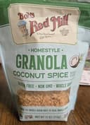 Coconut spice granola