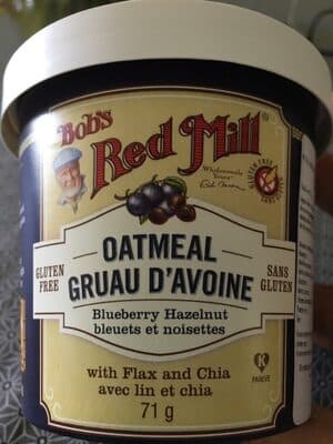 Oatmeal gruau d'avoine