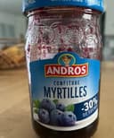 Confiture de myrtille