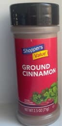 Ground cinnamon