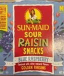 Blue Raspberry - Sour Raisins Snacks