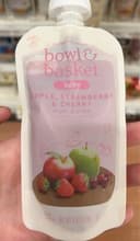 Apple, Strawberry & Cherry Fruit Purée