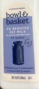 2% Reduced Fat Milk