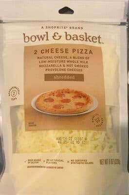 2 CHEESE PIZZA NATURAL CHEESE