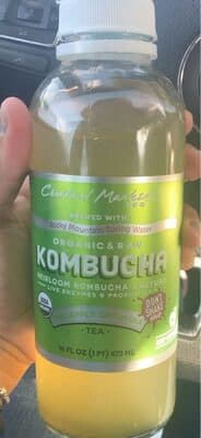 Organic and Raw Kombucha