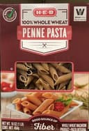 100% whole wheat penne pasta