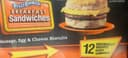 Fully Cooked Breakfast Sandwiches Sausage Egg And Cheese Biscuits