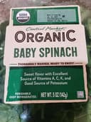 Baby spinach