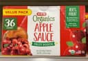 Apple Sauce fruit pouch
