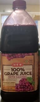 100% GRAPE JUICE