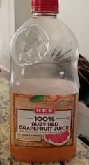 100% Ruby Red Grapefruit Juice