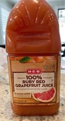 100% Ruby Red Grapefruit Juice