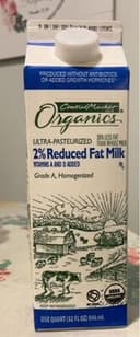 2% Reduced Fat Milk