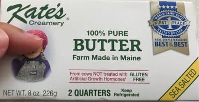 100% Pure Sea Salted Butter