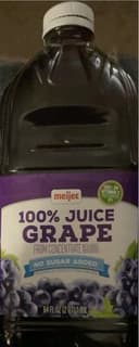 100% juice grape from concentrate (no surgar added)
