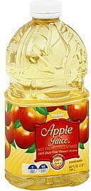 100% apple juice